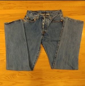 Vintage Levi's 501 women's high waist button fly